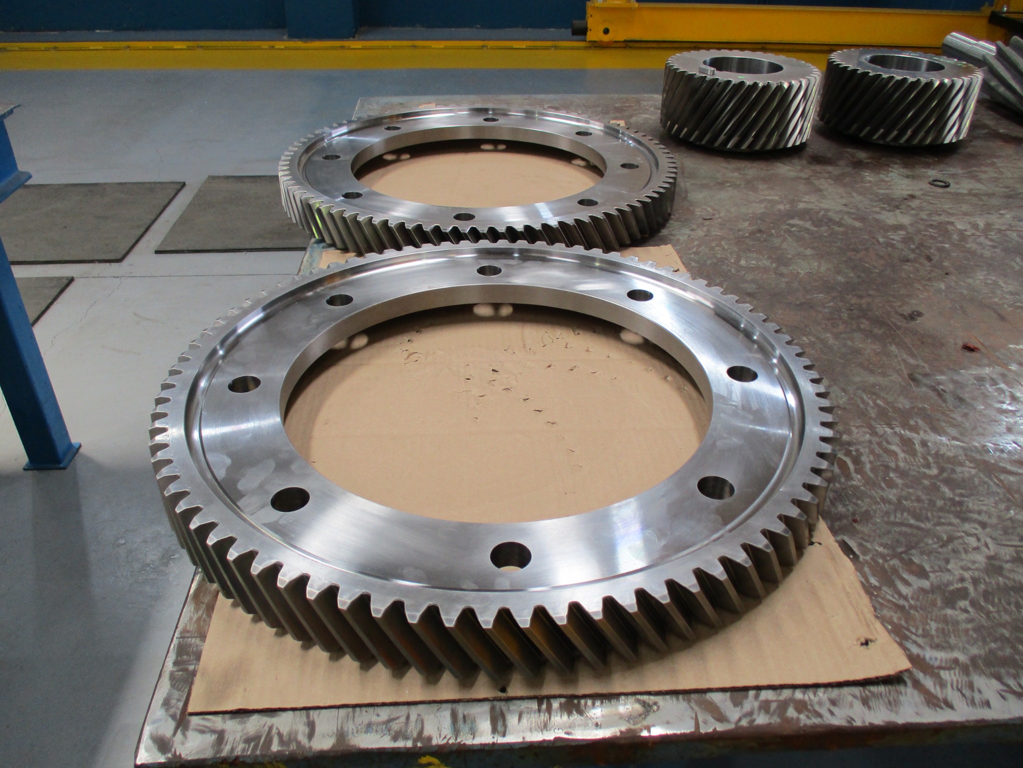 Turbine oil-pump gears